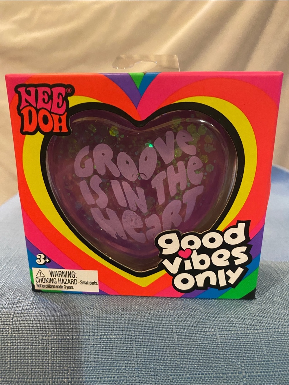 Viral Nee Doh Groove is in the Heart Toy - Purple
